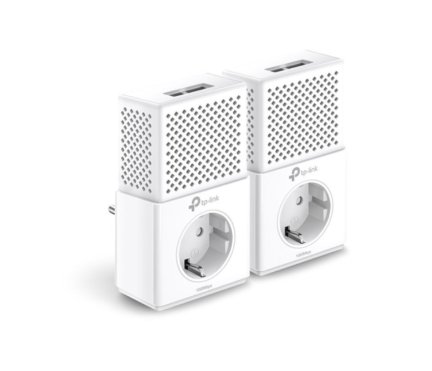 TP-LINK Transmitery sieciowe PA7020P PowerLine KIT - 1000Mbps HomePlug - 345693 - zdjęcie 2